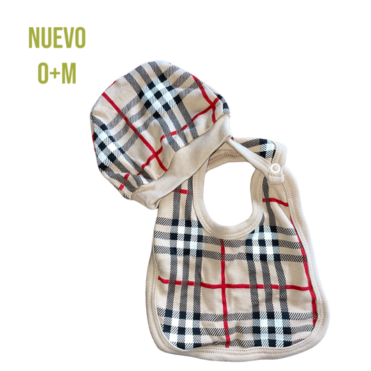 Set de Babero+Gorro (3x)